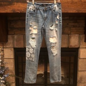 Refuge Distressed Skinny Jeans • Size 4